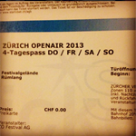 Zürich Openair 2013